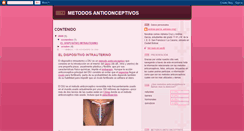 Desktop Screenshot of metodosanticonceptivosaa.blogspot.com