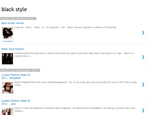 Tablet Screenshot of black-stay.blogspot.com