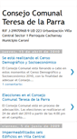 Mobile Screenshot of consejocomunalteresadelaparra.blogspot.com