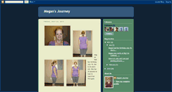 Desktop Screenshot of megansjourney2010.blogspot.com