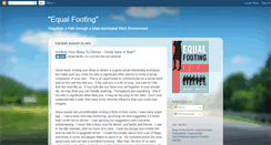 Desktop Screenshot of equal-footing.blogspot.com