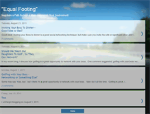 Tablet Screenshot of equal-footing.blogspot.com