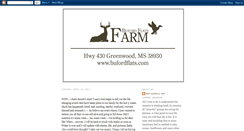 Desktop Screenshot of bufordflatsfarms.blogspot.com