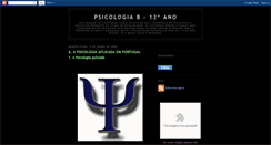 Desktop Screenshot of descobrindoapsicologia.blogspot.com