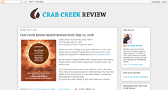 Desktop Screenshot of crabcreekreview.blogspot.com