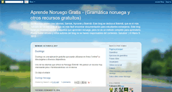 Desktop Screenshot of leccionesdenoruego.blogspot.com