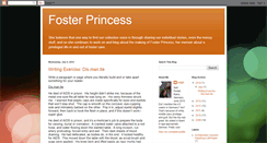 Desktop Screenshot of fosterprincess.blogspot.com