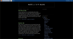 Desktop Screenshot of natejsfiblog.blogspot.com