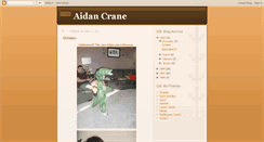 Desktop Screenshot of aidancrane.blogspot.com