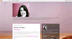 Desktop Screenshot of clezziescancerawarenessmonth.blogspot.com