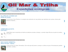 Tablet Screenshot of gilmartrilha.blogspot.com