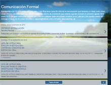 Tablet Screenshot of comunicaformalfic.blogspot.com