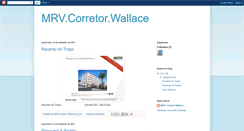 Desktop Screenshot of mrv-corretor-wallace.blogspot.com