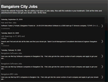 Tablet Screenshot of bangalorecityjobs.blogspot.com