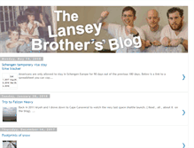 Tablet Screenshot of lanseybrothers.blogspot.com