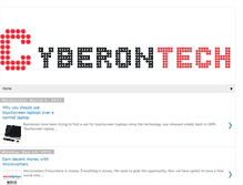 Tablet Screenshot of cyberontech.blogspot.com