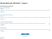 Tablet Screenshot of pembelibendabertuah.blogspot.com