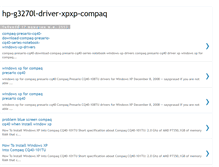 Tablet Screenshot of hp-g3270l-driver-xpxp-compaq.blogspot.com