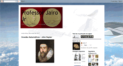 Desktop Screenshot of professorjairojr.blogspot.com