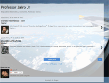 Tablet Screenshot of professorjairojr.blogspot.com