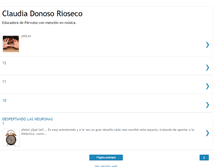 Tablet Screenshot of claudiadonoso.blogspot.com