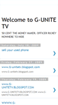 Mobile Screenshot of g-unitetv.blogspot.com