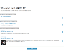 Tablet Screenshot of g-unitetv.blogspot.com