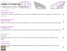 Tablet Screenshot of mobler-inredning.blogspot.com