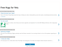 Tablet Screenshot of freehugsforvets.blogspot.com