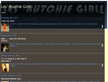 Tablet Screenshot of lesbutchiegirls.blogspot.com