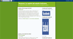 Desktop Screenshot of huanuni-huanuni.blogspot.com