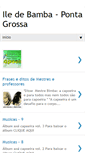 Mobile Screenshot of iledebambapg.blogspot.com