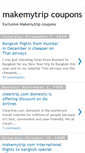 Mobile Screenshot of makemytripcoupons.blogspot.com