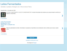 Tablet Screenshot of leitinhosfermentados-ufrj.blogspot.com