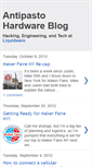 Mobile Screenshot of antipastohw.blogspot.com