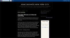 Desktop Screenshot of homebusinessnewyorkcity.blogspot.com