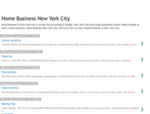 Tablet Screenshot of homebusinessnewyorkcity.blogspot.com