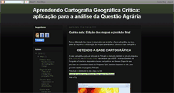 Desktop Screenshot of cartografiageografica.blogspot.com
