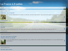 Tablet Screenshot of lafrancea8pattes.blogspot.com