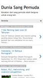 Mobile Screenshot of duniasangpemuda.blogspot.com