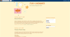 Desktop Screenshot of fun4mommies.blogspot.com
