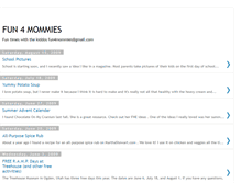 Tablet Screenshot of fun4mommies.blogspot.com