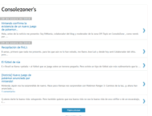 Tablet Screenshot of consolezoners.blogspot.com