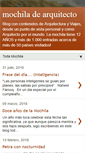 Mobile Screenshot of mochiladearquitecto.blogspot.com