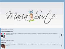 Tablet Screenshot of mariasurto.blogspot.com