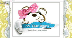 Desktop Screenshot of mytearbears.blogspot.com