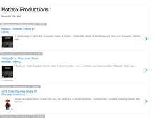 Tablet Screenshot of hotboxbeats.blogspot.com