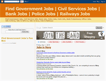 Tablet Screenshot of findgovernmentjobs.blogspot.com