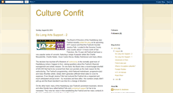 Desktop Screenshot of cultureconfit.blogspot.com