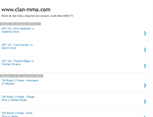 Tablet Screenshot of clan-mma.blogspot.com